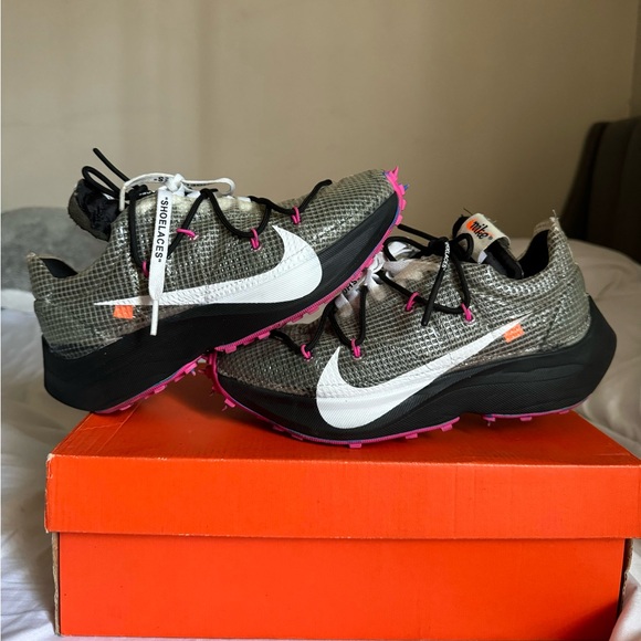 Off-White Nike Vapor Street Black White Fuchsia Men Size Women